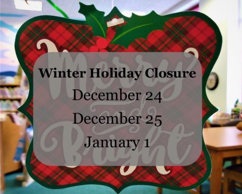 Winter Holiday Closure